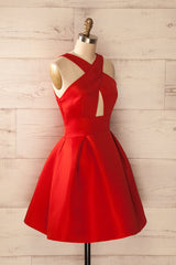 Cheap homecoming dresses Charming Prom Dress,Red Prom Dress