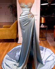 Wedding Photo Ideas, Blue long prom dress,  formal party dress