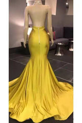 Formal Dresses For Wedding Guest, Gorgeous Deep V Neck Mermaid Prom Dress, Long Evening Dresses