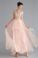 Homecoming Dresses Tight Short, V-Neck Beaded Applique Asymmetrical Sleeveless Tulle Prom Dresses